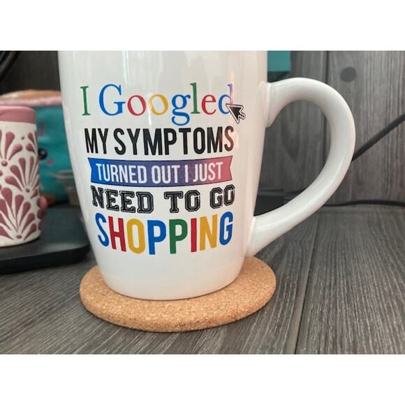 Kitschy Mug Alert - Shopaholic Mug - Picture 3 of 7